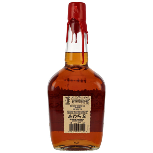 Maker's Mark - Kentucky Straight Bourbon 1 Liter - 45% Vol.