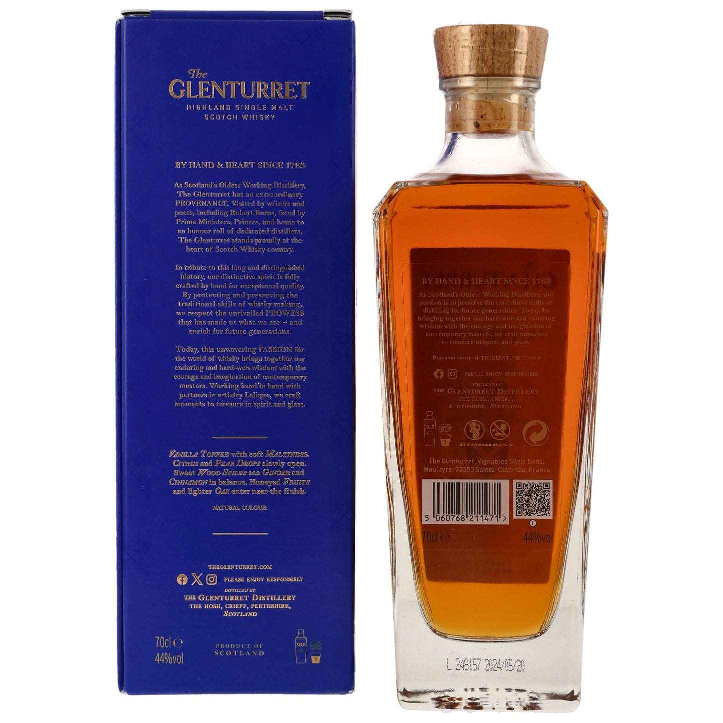 GLENTURRET - Triple Wood 2024 Release - 44% Vol.