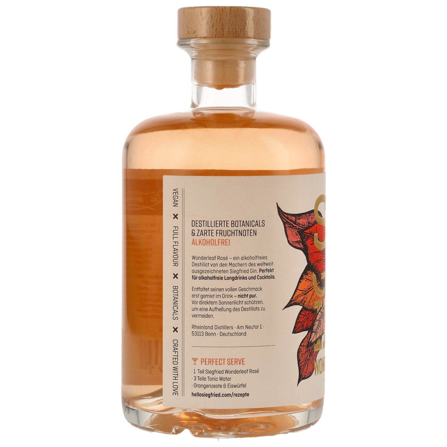 SIEGFRIED - Wonderleaf Rose alkoholfrei