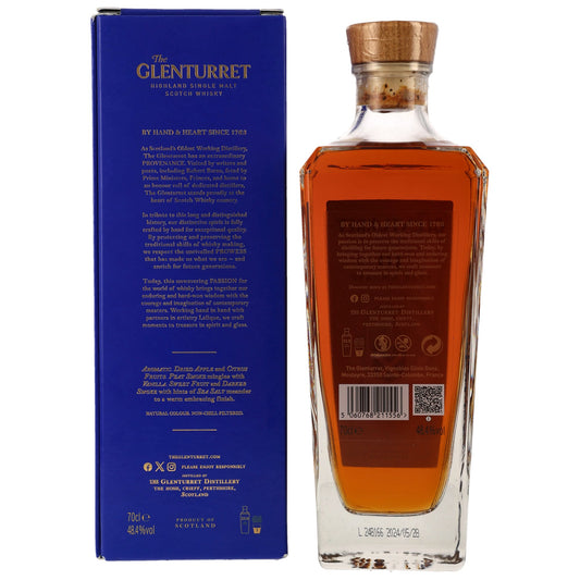 GLENTURRET - 10 Jahre Peat Smoked Release 2024 - 48,4% Vol.