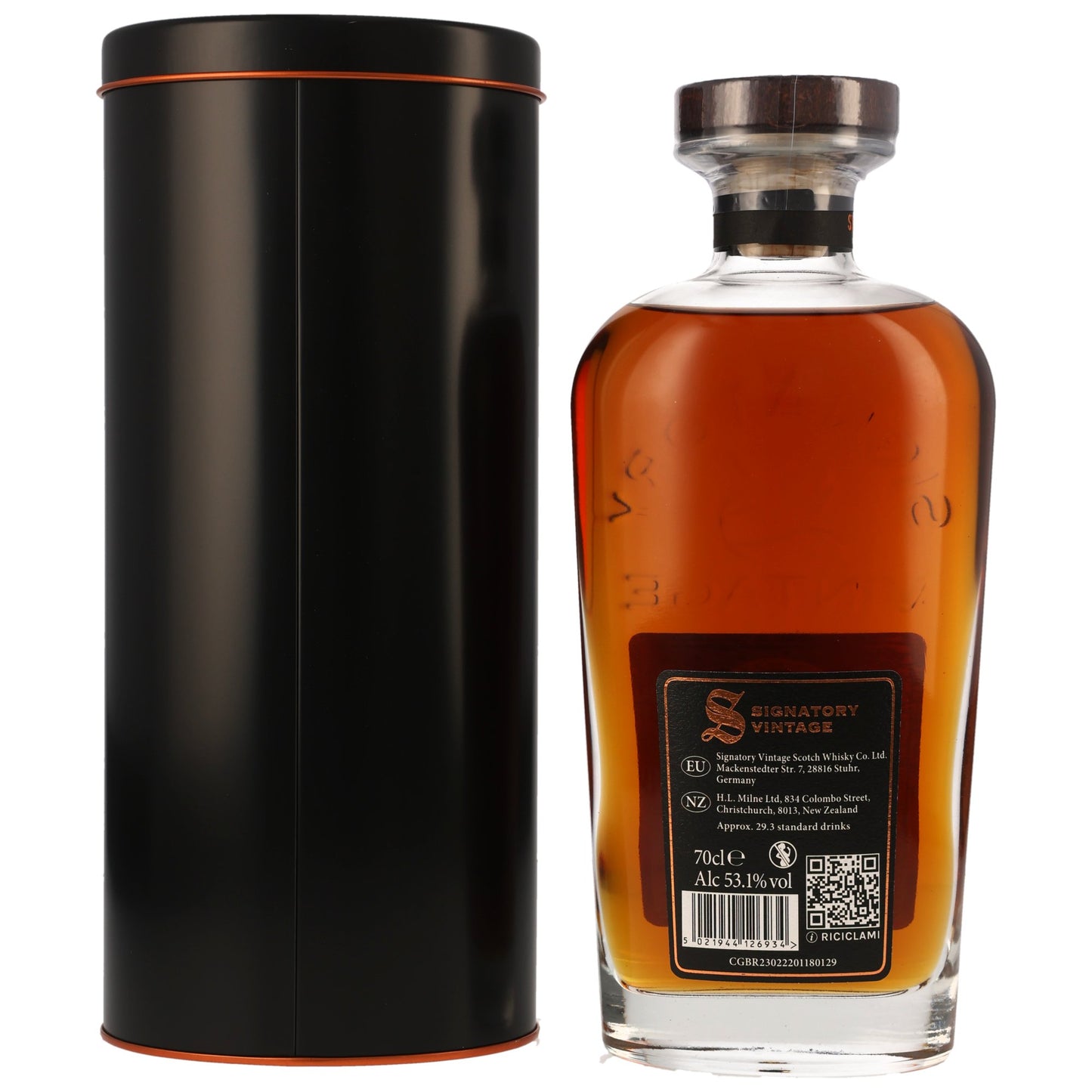 GLENLIVET - 1998/2024 25 Jahre 1st Fill Oloroso Sherry Butt #128819 Symingtons Choice - 53,1% Vol.