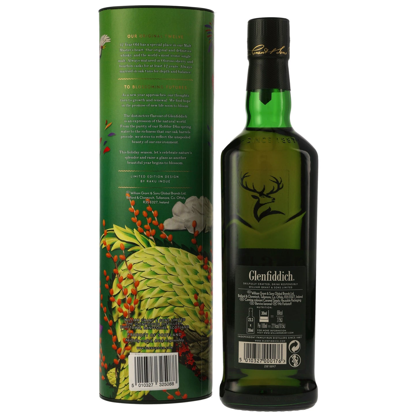 GLENFIDDICH - 12 Jahre Limited Design 2024 - 40% Vol.