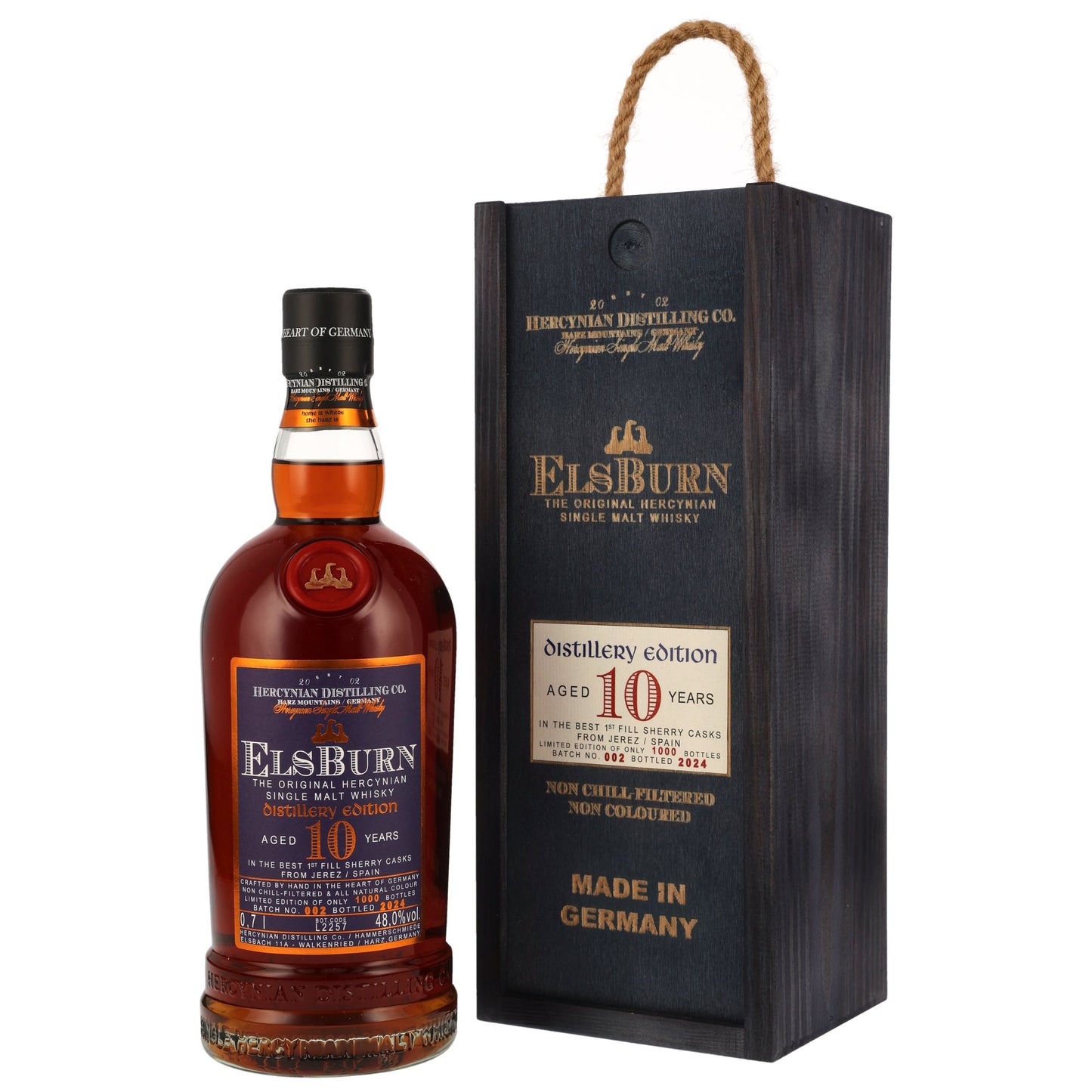 ELSBURN - Distillery Edition 10 Jahre Batch 002 - 48% Vol.