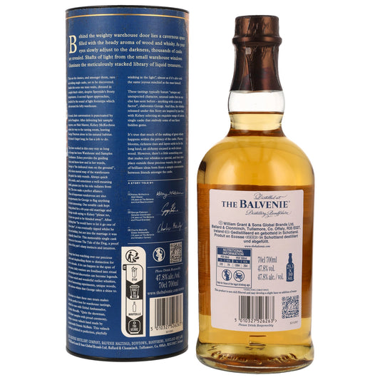 BALVENIE - 14 Jahre Bourbon Barrel - Curious Casks - 47,8% Vol.