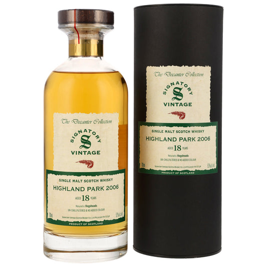HIGHLAND PARK - 2006/2024 18 Jahre Ibisco Decanter - 52% Vol.