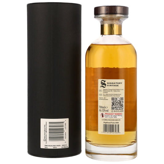 HIGHLAND PARK - 2006/2024 18 Jahre Ibisco Decanter - 52% Vol.
