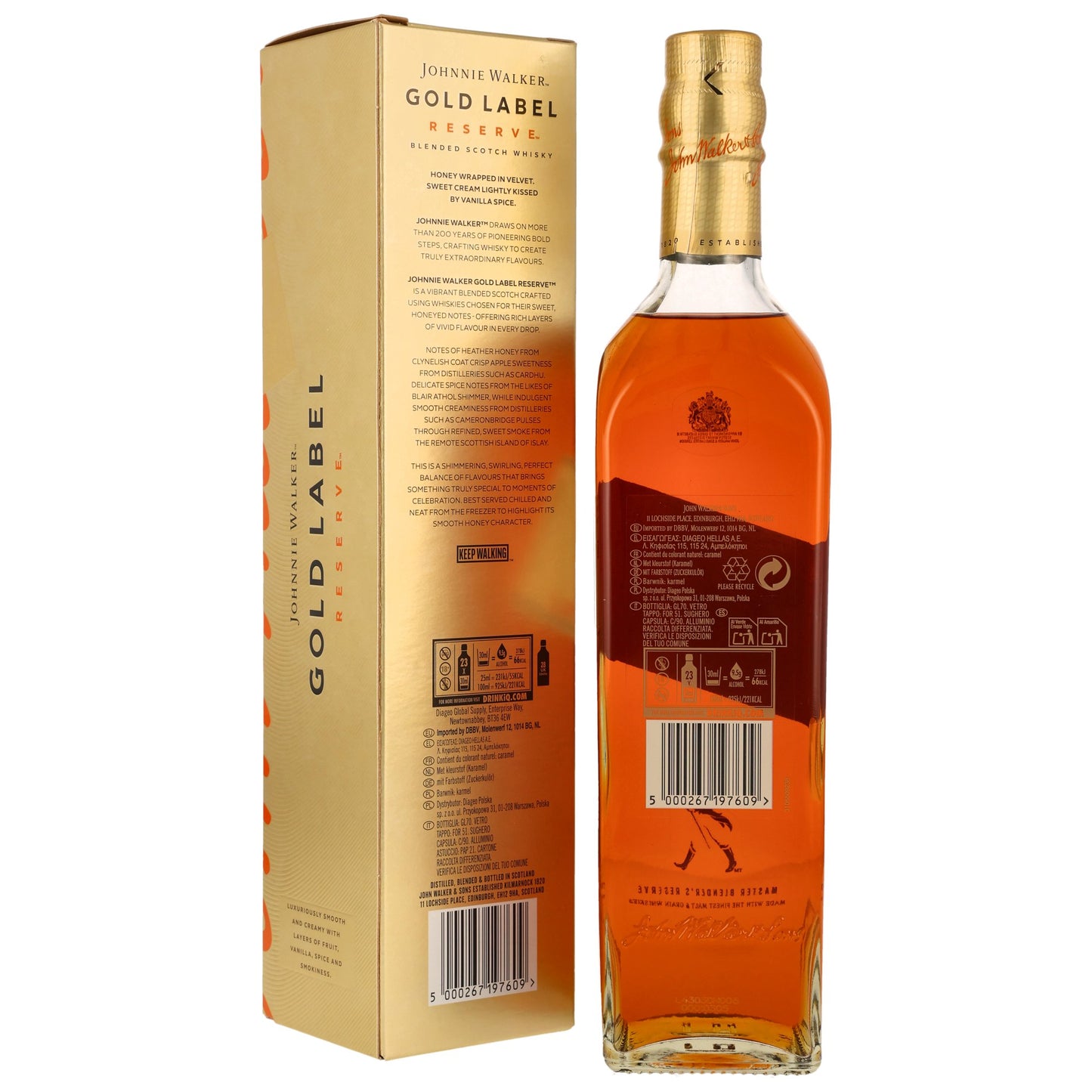 JOHNNIE WALKER - Gold Label Reserve - 40% Vol.