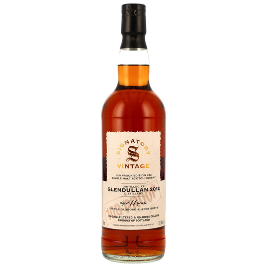 GLENDULLAN - 2012/2024 11 Jahre Signatory 100 PROOF Edition #32 - 57,1% Vol.