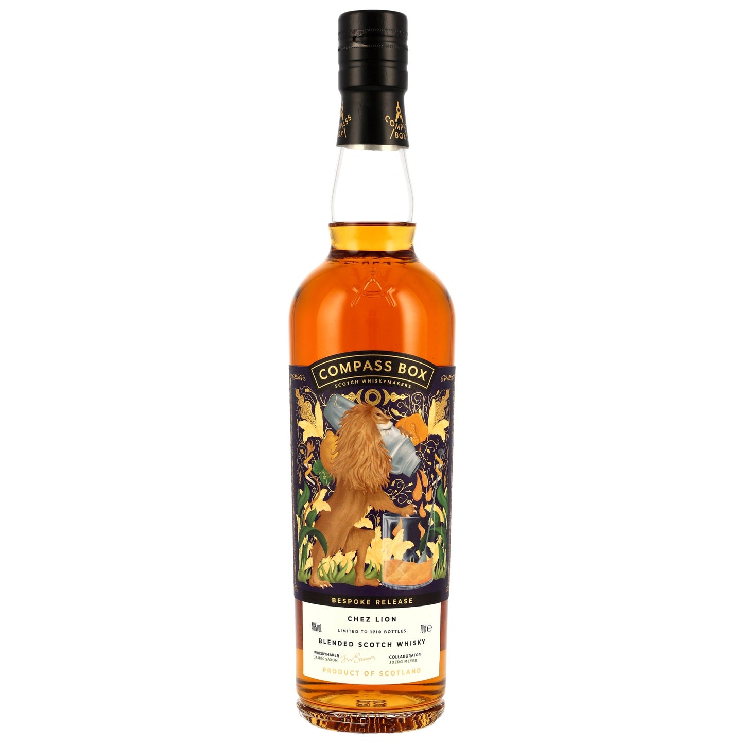 COMPASS BOX - Chez Lion Bespoke Release Blended Malt - 46% Vol.