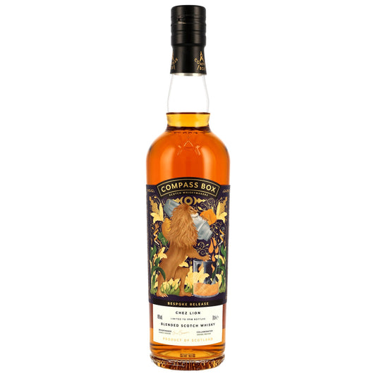 COMPASS BOX - Chez Lion Bespoke Release Blended Malt - 46% Vol.