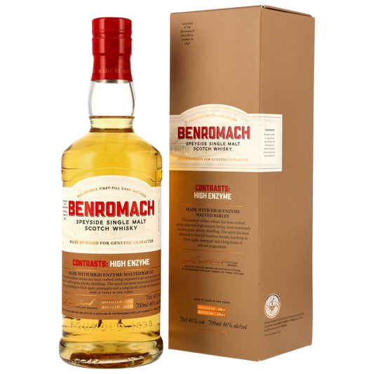 BENROMACH - High Enzyme 2012/2024 1st Fill Bourbon Barrels - 46% Vol.