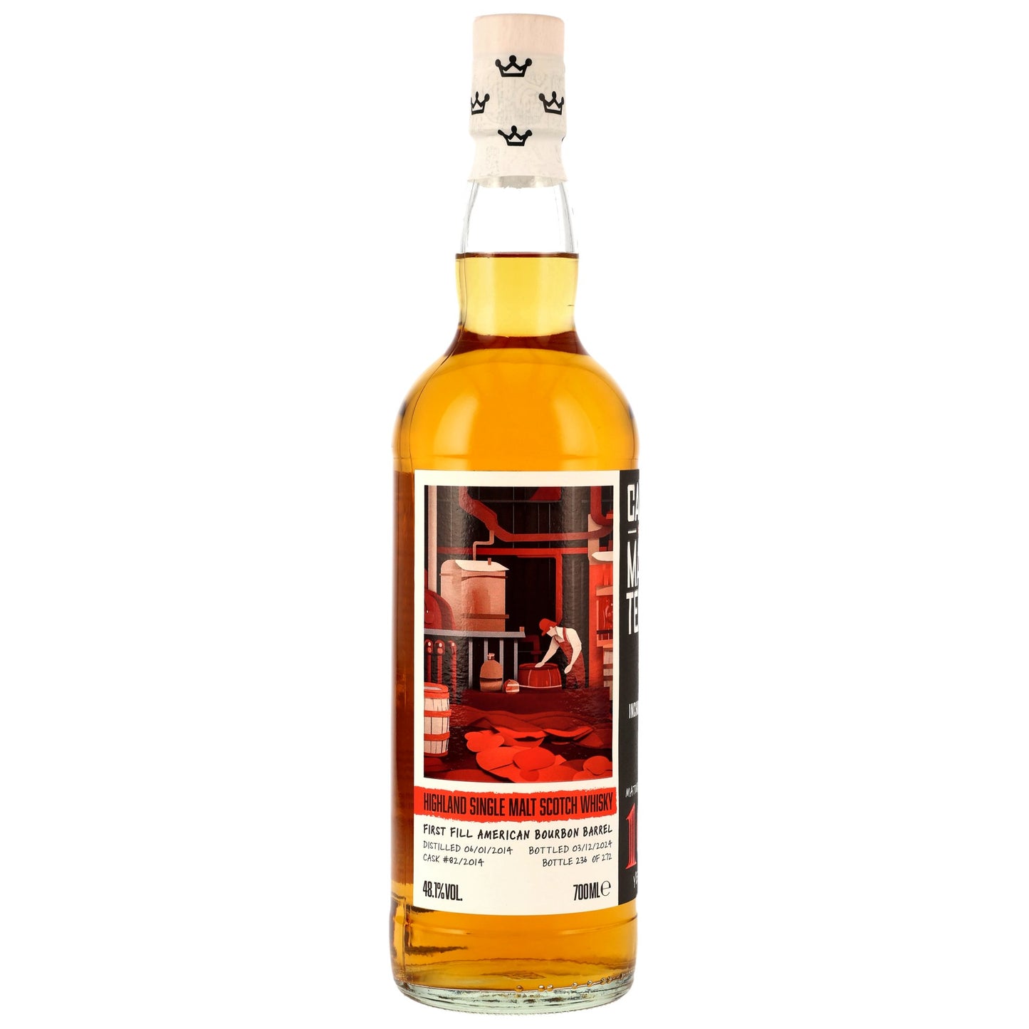 INCHMURRIN - 2014/2024 10 Jahre - 1st Fill American Bourbon Barrel #82/2014 - 48,1% Vol.