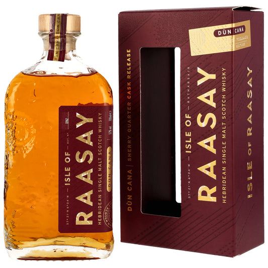 ISLE OF RAASAY - Dun Cana Sherry Quarter Cask Second Edition - 52.0% Vol.