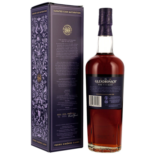 GLENDRONACH - Ode to the Dark PX Sherry Casks - 50,8% Vol.
