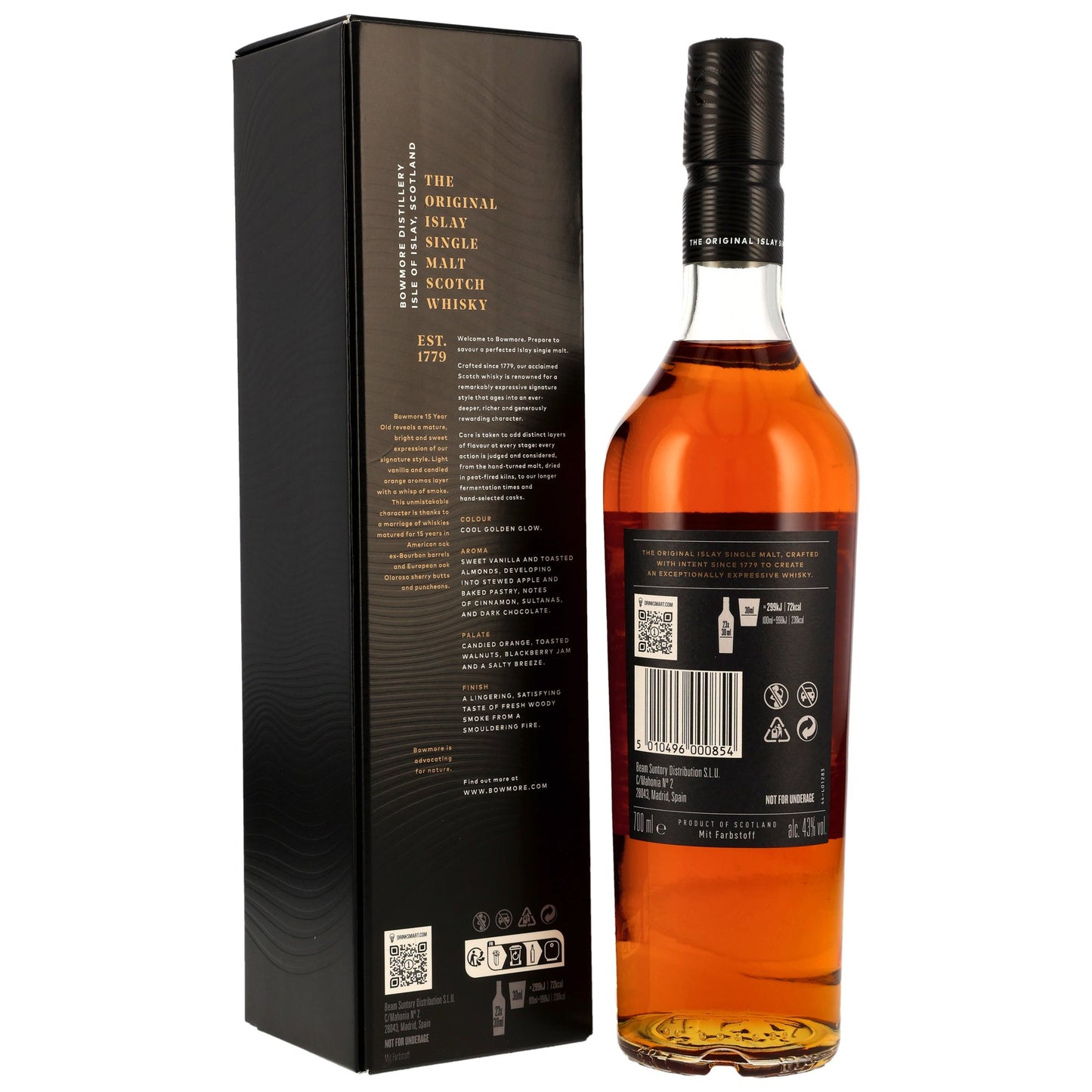 BOWMORE - 15 Jahre Design 2025 - 43%Vol.