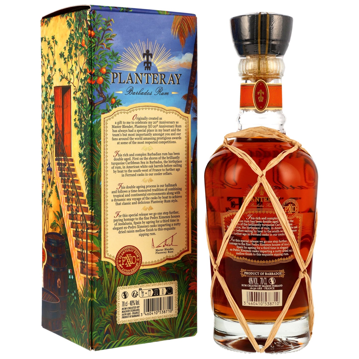 PLANTERAY - PXXO 20th Anniversary Rum - 40% Vol.