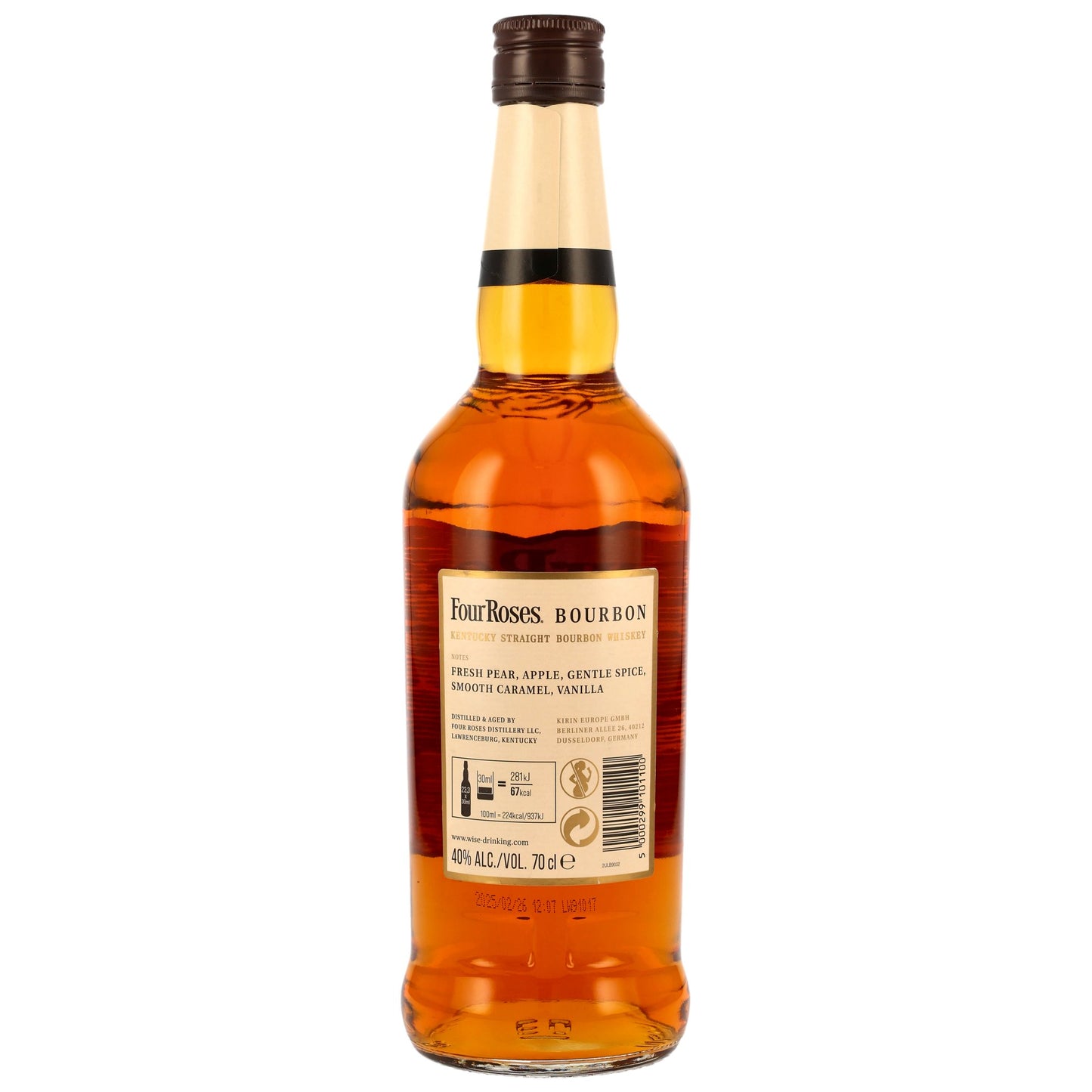 FOUR ROSES - Bourbon neue Ausstattung - 40% Vol.