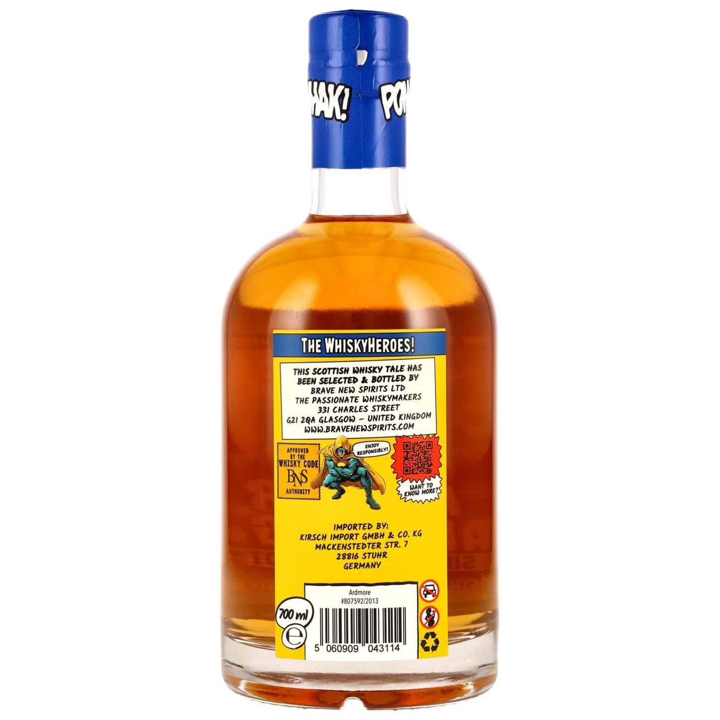 ARDMORE - 11 Jahre Whiskyheroes: The Ardphroaig Mutant on Guard Brave New Spirits - 55,6% Vol.