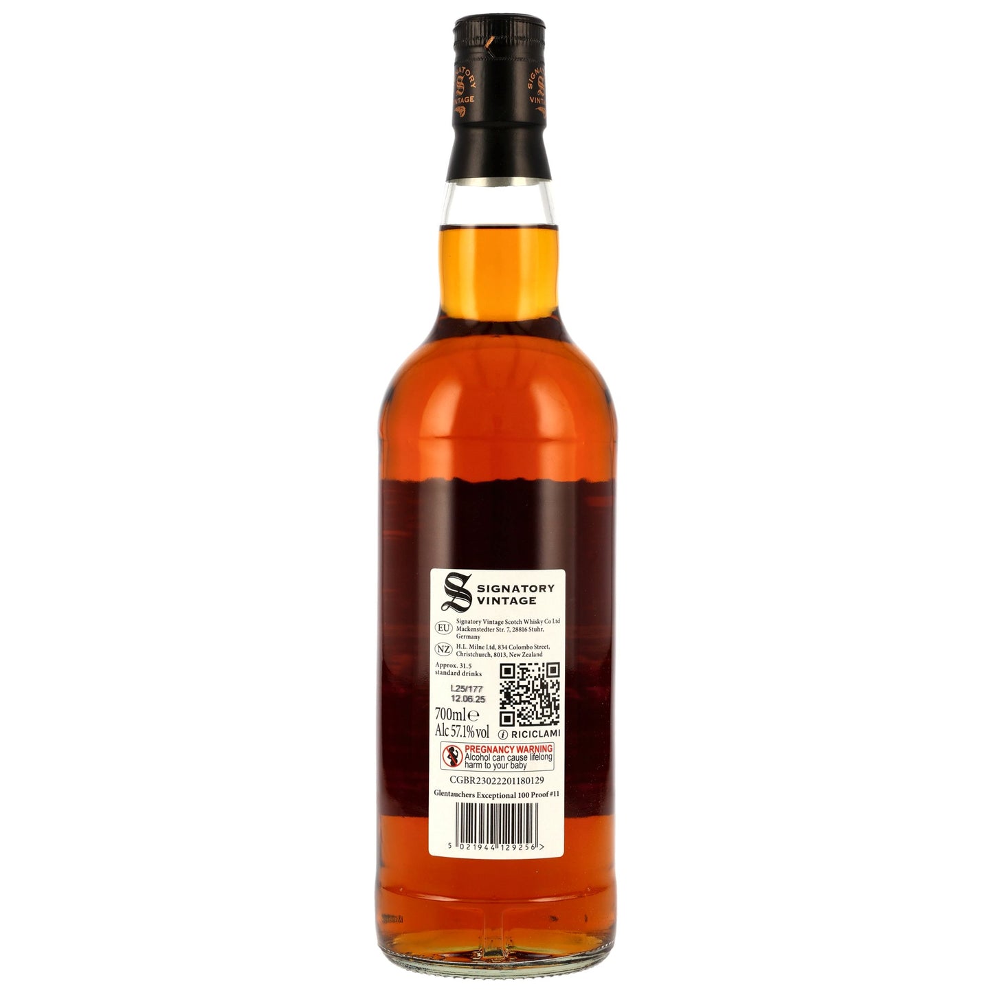 GLENTAUCHERS - 2009/2025 16 Jahre - 1st Fill Oloroso Casks Signatory 100 PROOF Exceptional Cask Edition #11 - 57,1% Vol.