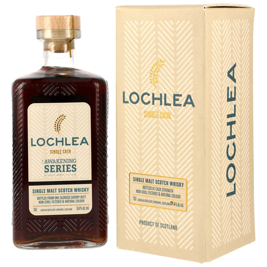 LOCHLEA - 5 Jahre Single Oloroso Sherry Cask #244 - The Awakening Series - 56,6% Vol.