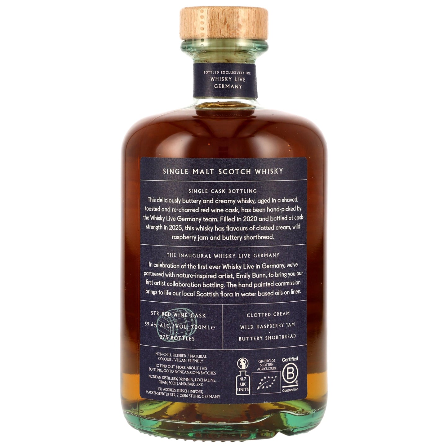 NC'NEAN - Aon Single Cask 2020/2025 STR Red Wine Cask #20-279 - The Awakening Series - 45.6%
