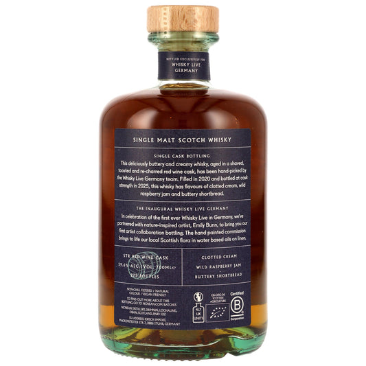 NC'NEAN - Aon Single Cask 2020/2025 STR Red Wine Cask #20-279 - The Awakening Series - 45.6%