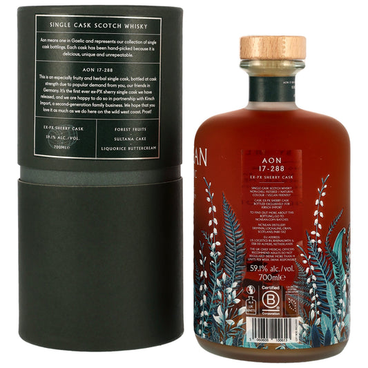 NC'NEAN - PX Sherry Single Cask #17-288 - 59,1% Vol.