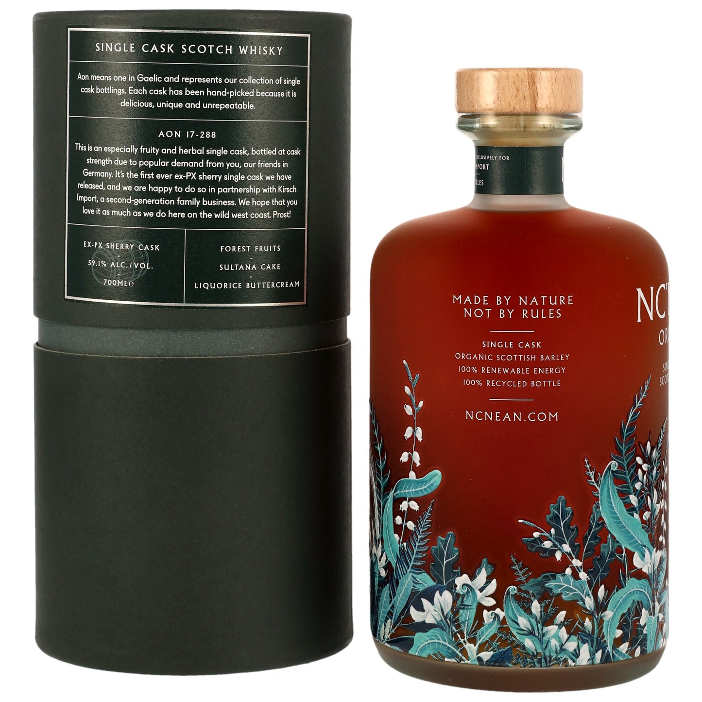 NC'NEAN - PX Sherry Single Cask #17-288 - 59,1% Vol.