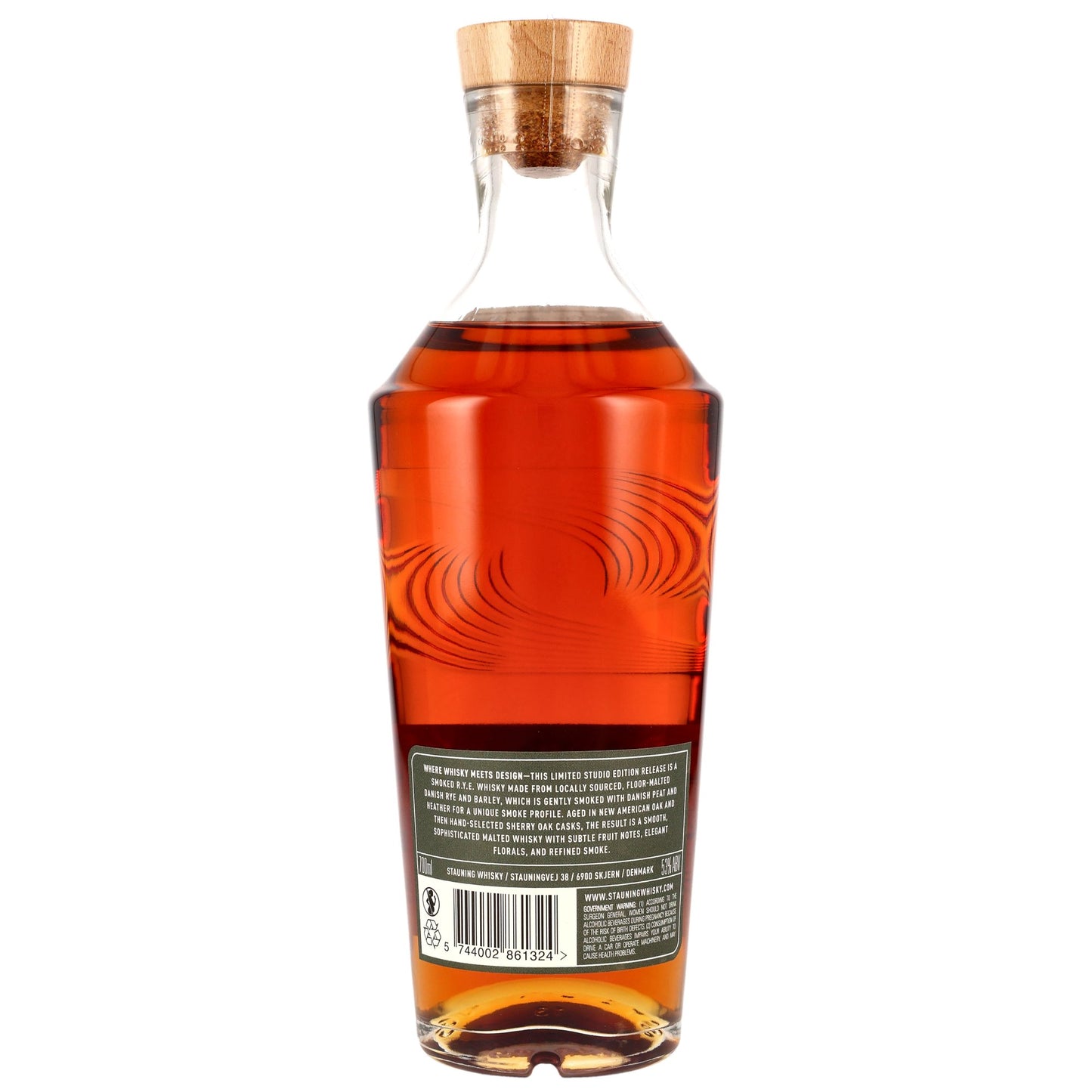 STAUNING - Smoked R.Y.E (Rye) Sherry Oak - 53% Vol.