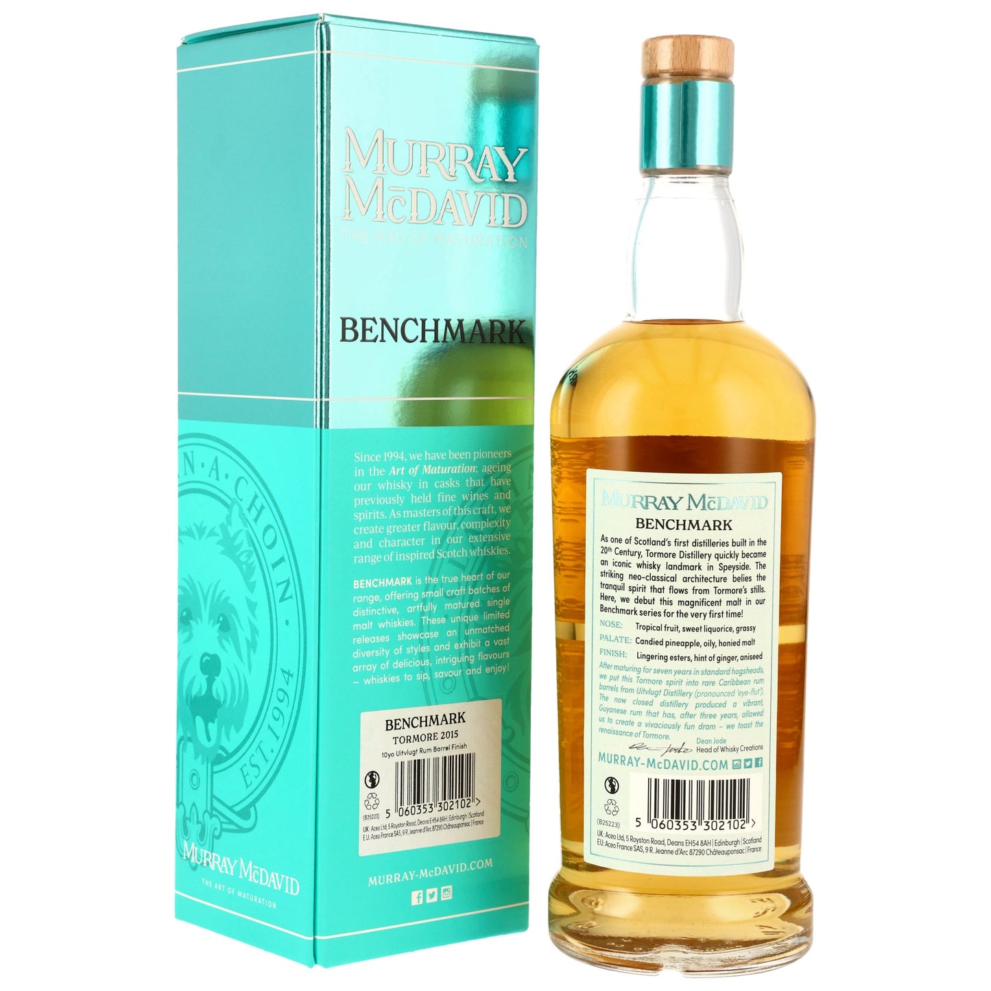 TORMORE - 10 Jahre Uitvlugt Rum Barrel Finish - 54,1% Vol.