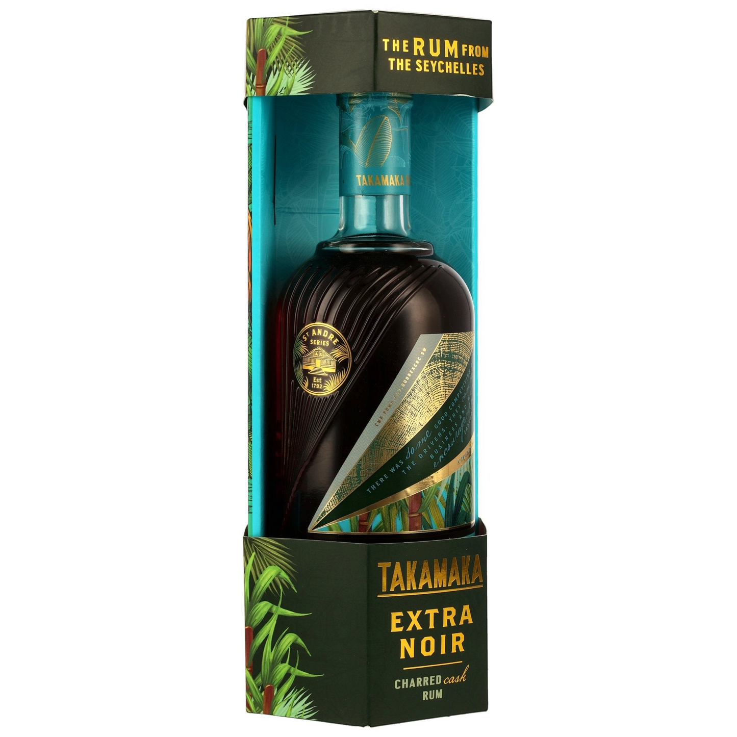 TAKAMAKA - Extra Noir Rum - 43% Vol.