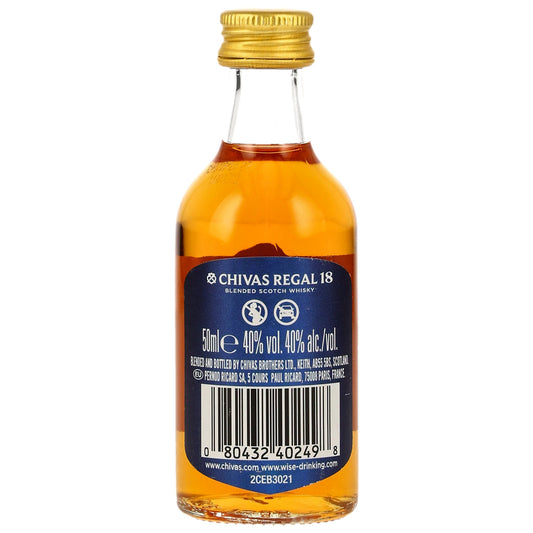 CHIVAS REGAL - 18 Jahre Gold Signature mini - 40% Vol.