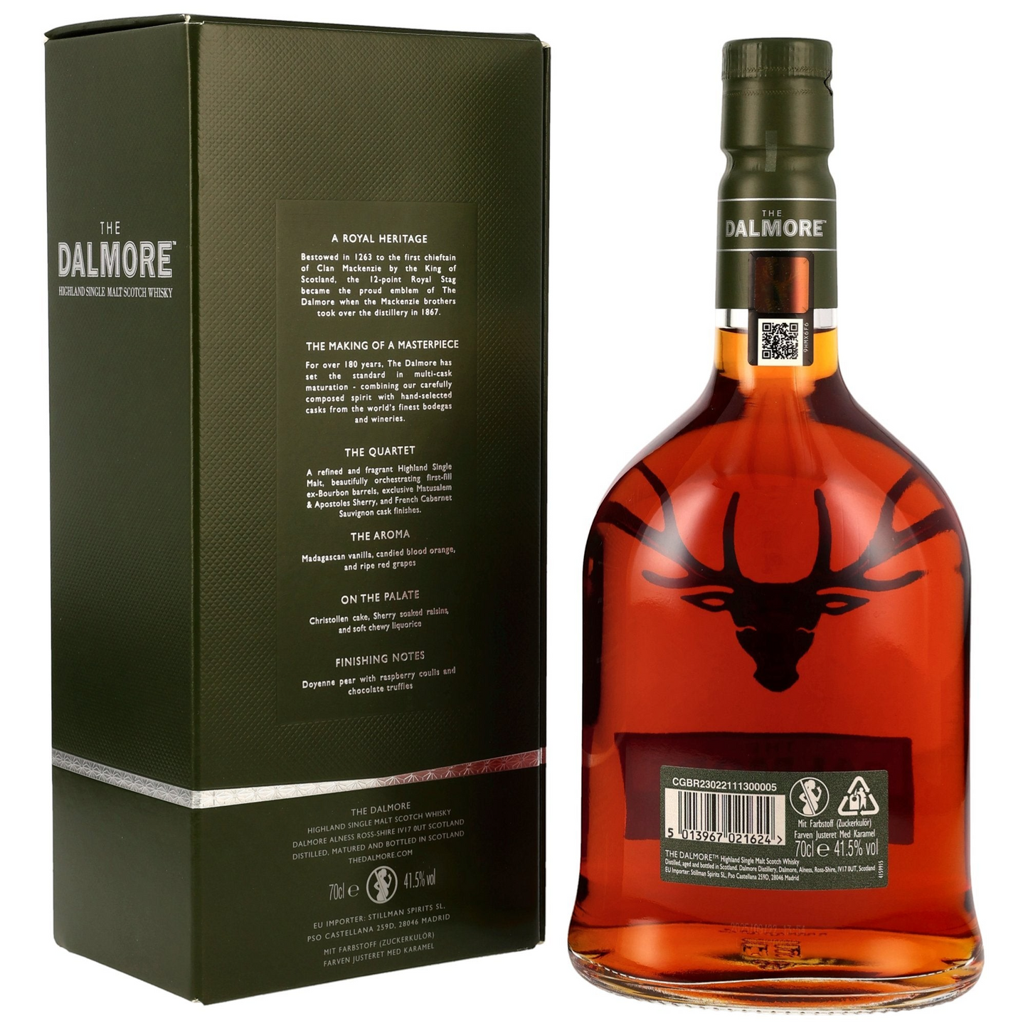 DALMORE - The Quartet - 41,5% Vol.