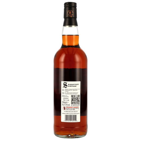 AULTMORE - 2009/2025 16 Jahre - 1st Fill Oloroso Sherry Butts - Signatory 100 PROOF Exceptional Cask Edition #14 - 57,1% Vol.