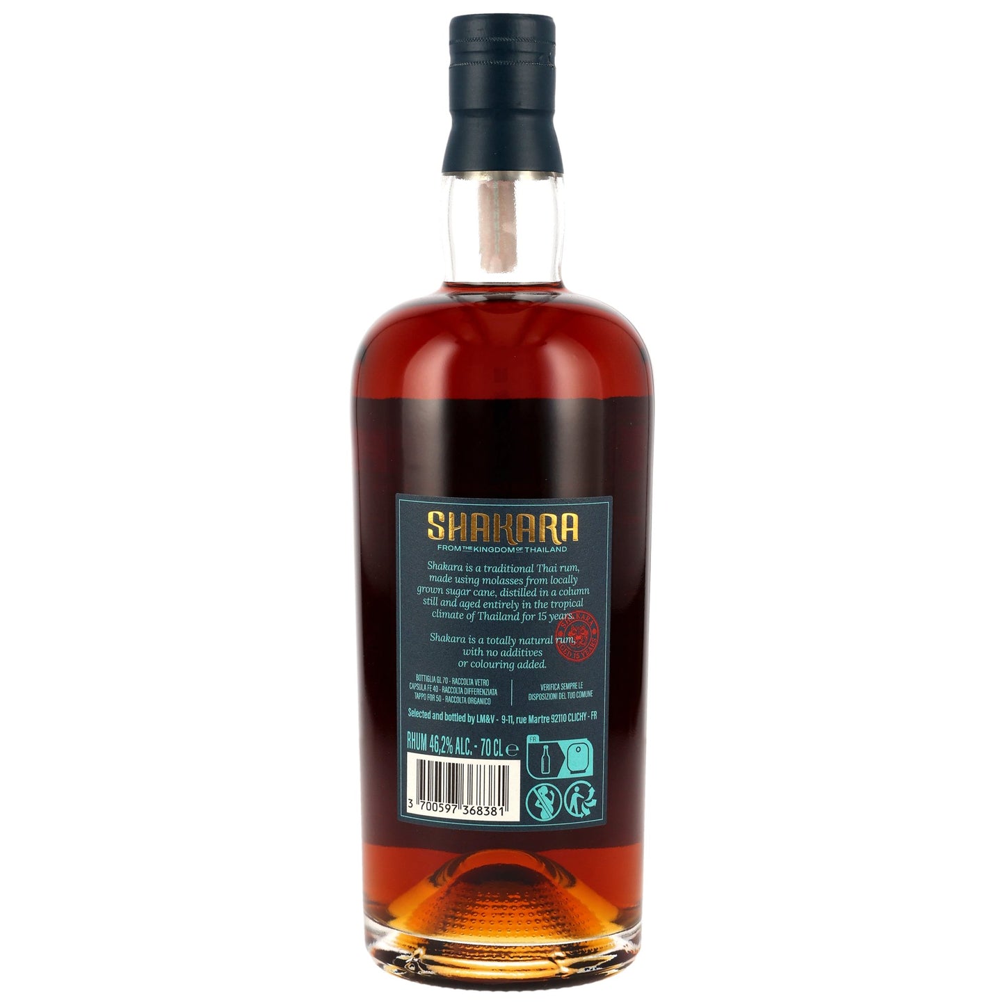 SHAKARA - 15 Jahre Thailand Rum - 46,2% Vol.