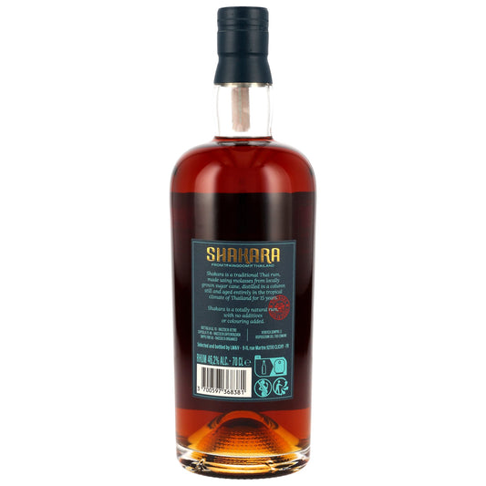 SHAKARA - 15 Jahre Thailand Rum - 46,2% Vol.