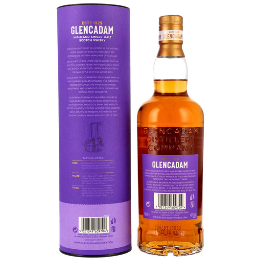 GLENCADAM - PX Sherry Cask Finish - 46% Vol.