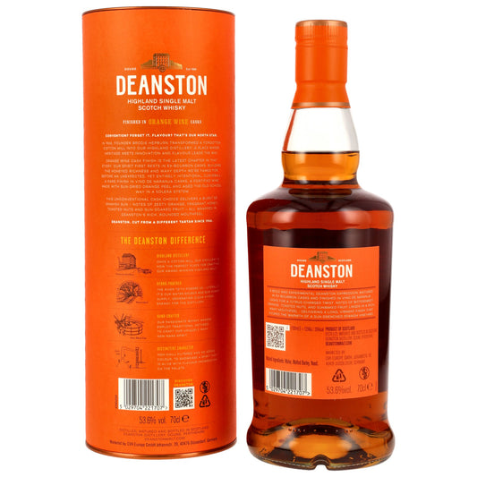 DEANSTON - 17 Jahre Orange Wine Casks Finish - 53,6% Vol.