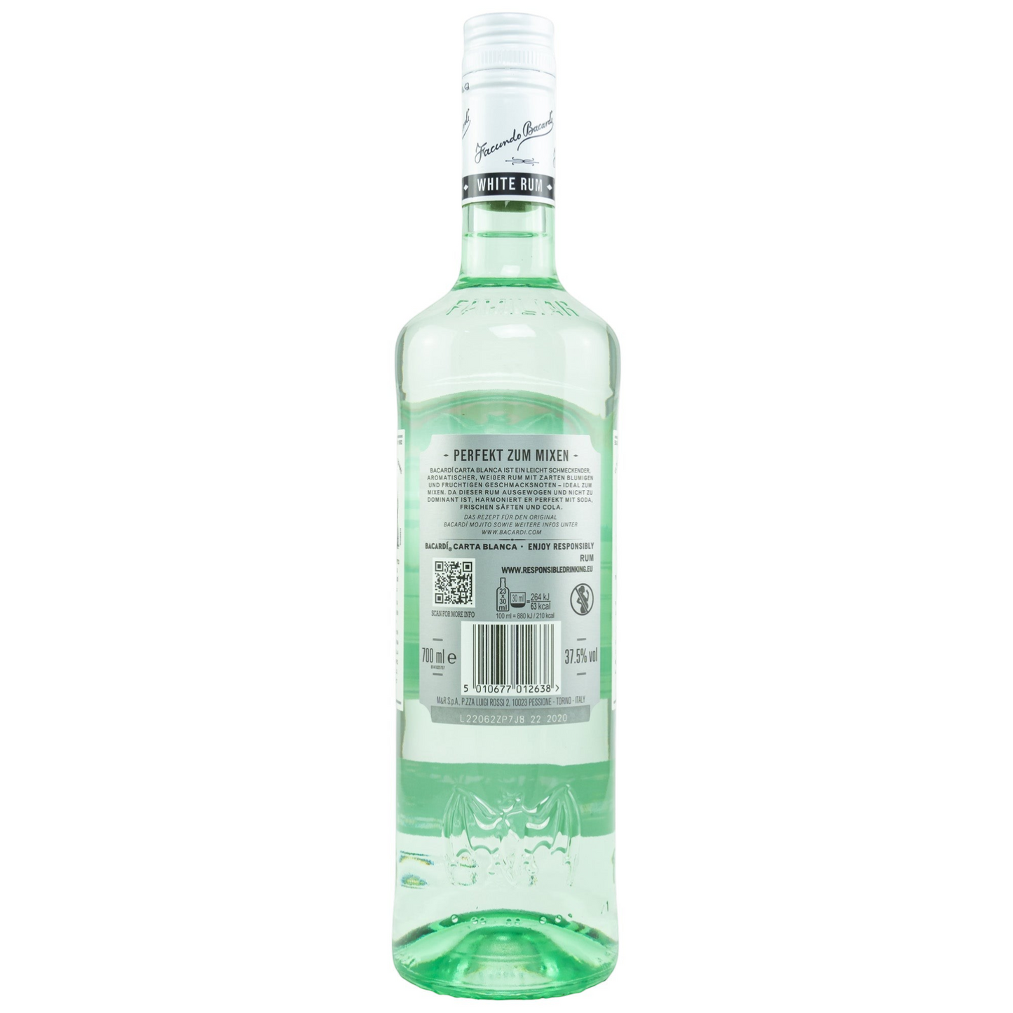 BACARDI - Carta Blanca - 37,5% Vol.