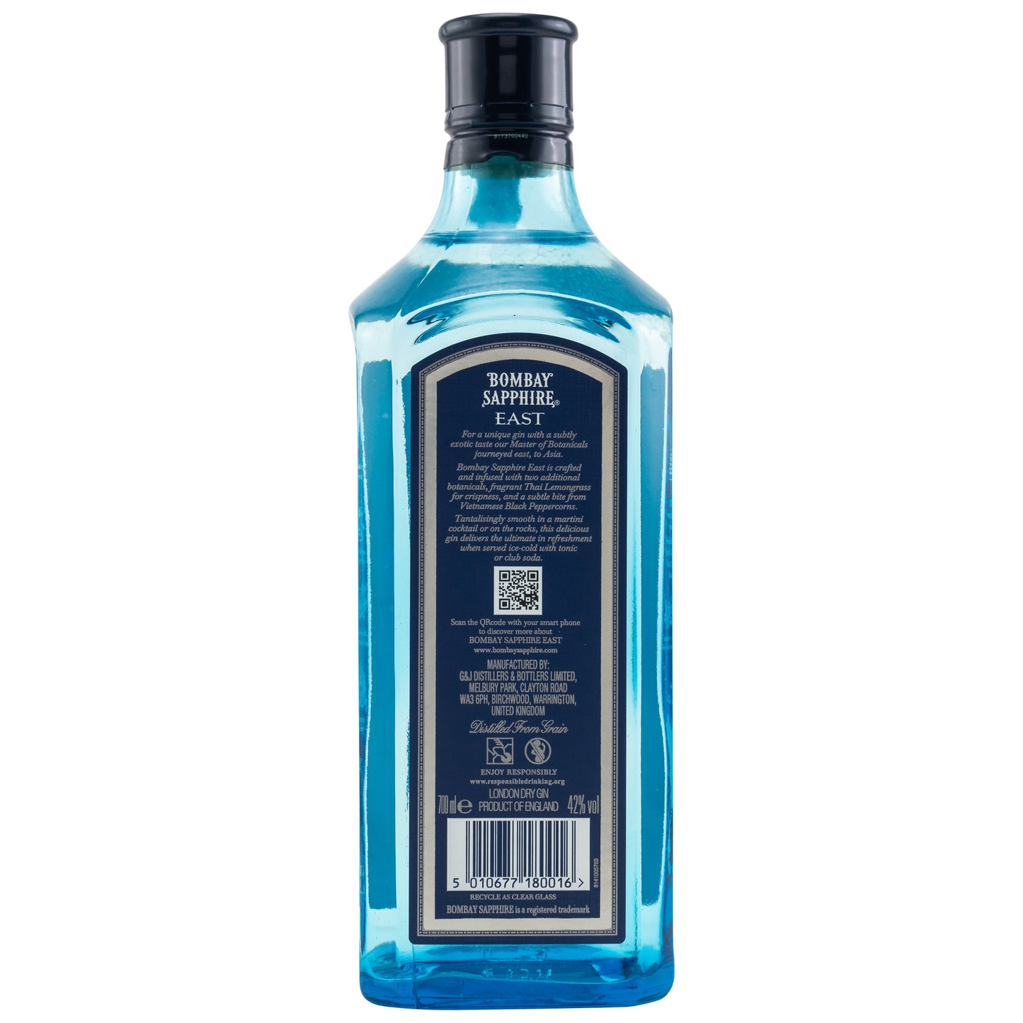 BOMBAY - Sapphire East London Dry Gin - 42% Vol.
