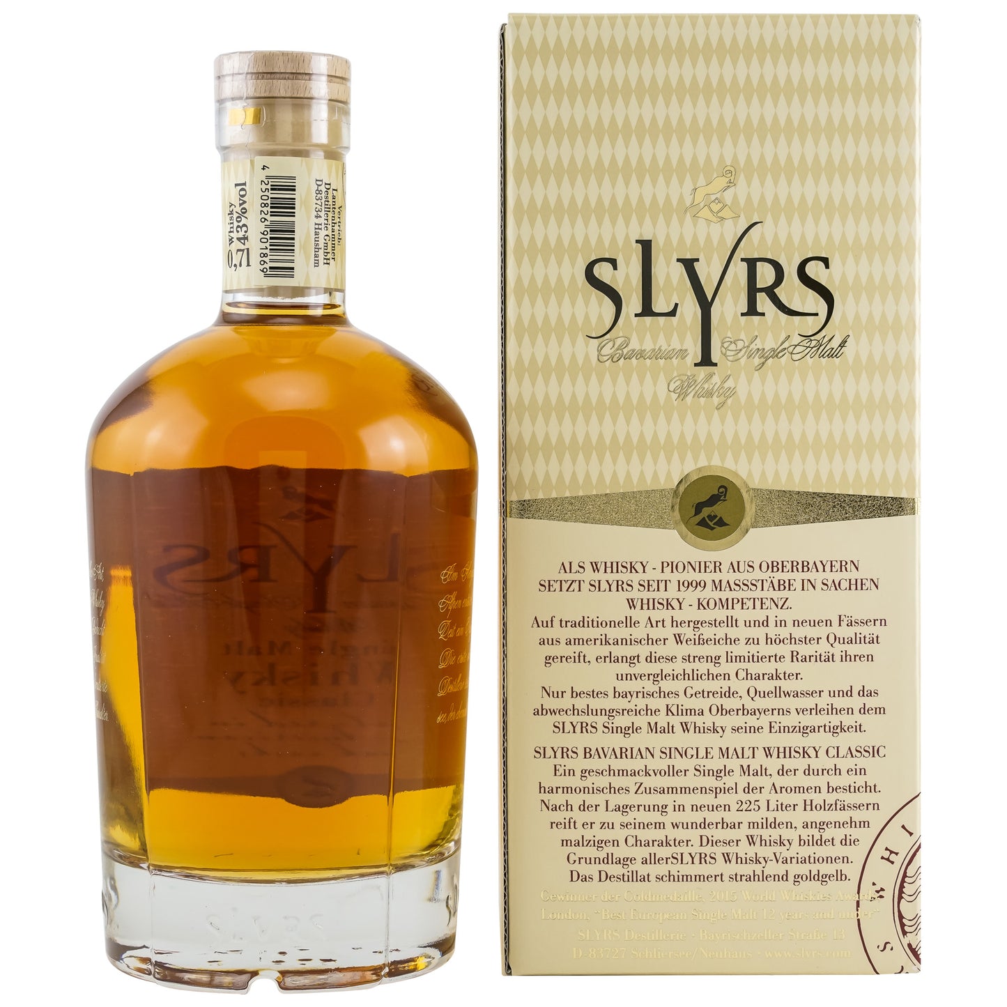 SLYRS - Single Malt Classic - 43 % Vol.