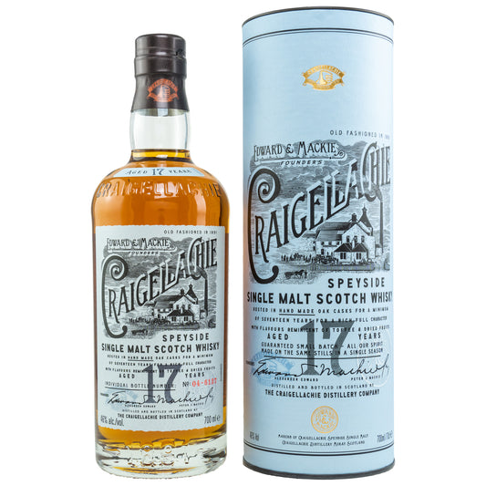 CRAIGELLACHIE - 17 Jahre - 46% Vol.