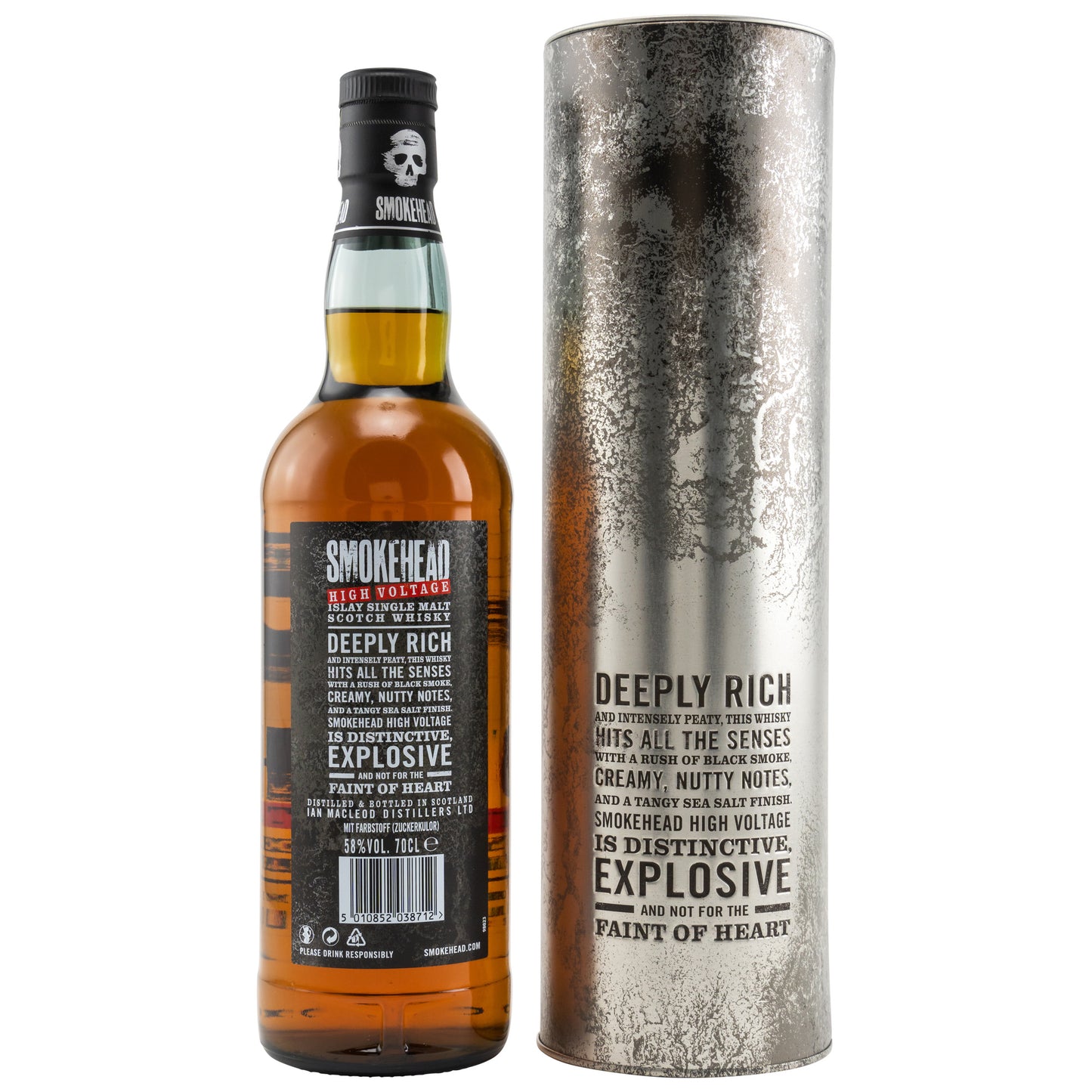 SMOKEHEAD - High Voltage - 58% vol. - Schwarzbach Spirits