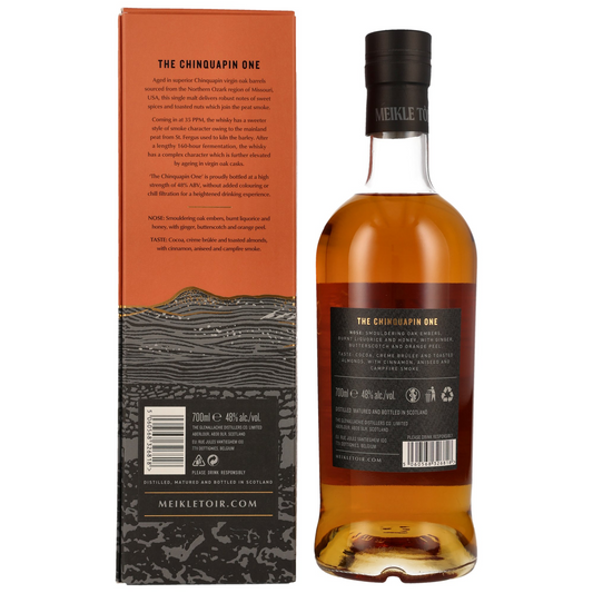 MEIKLE TOIR - 5 Jahre The Chinquapin One Heavily Peated - 48% Vol.