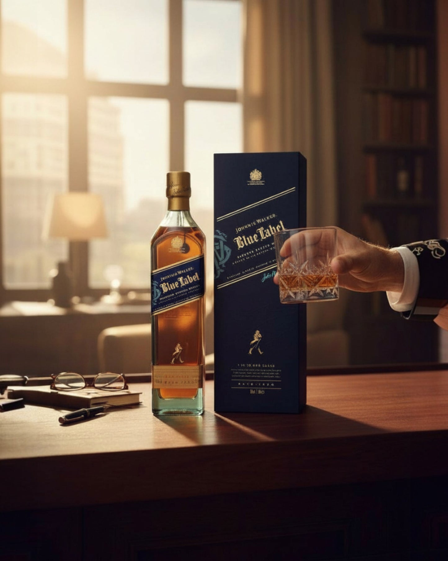 JOHNNIE WALKER - Blue Label - 40% Vol.