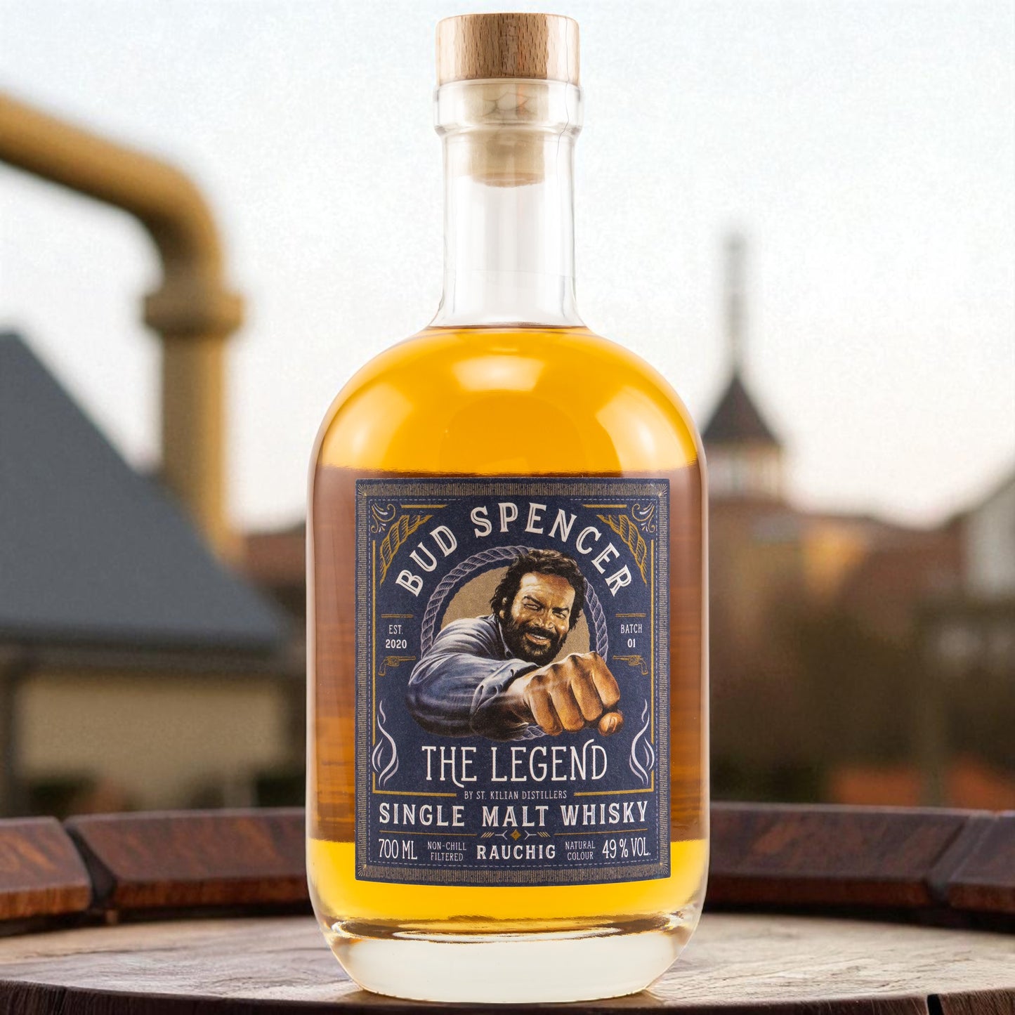 BUD SPENCER - The Legend Single Malt Whisky Peated - 49% Vol.