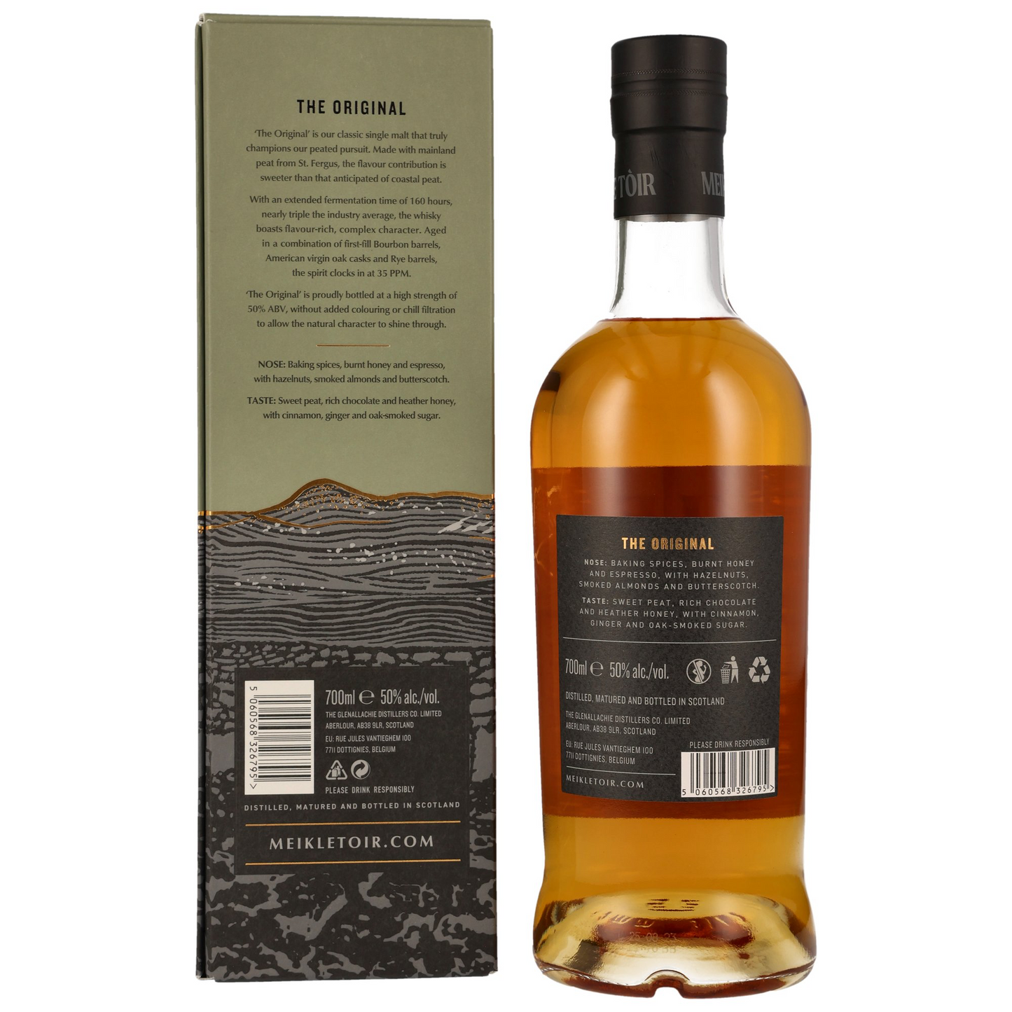 MEIKLE TOIR - 5 Jahre The Original Heavily Peated - 50% Vol.