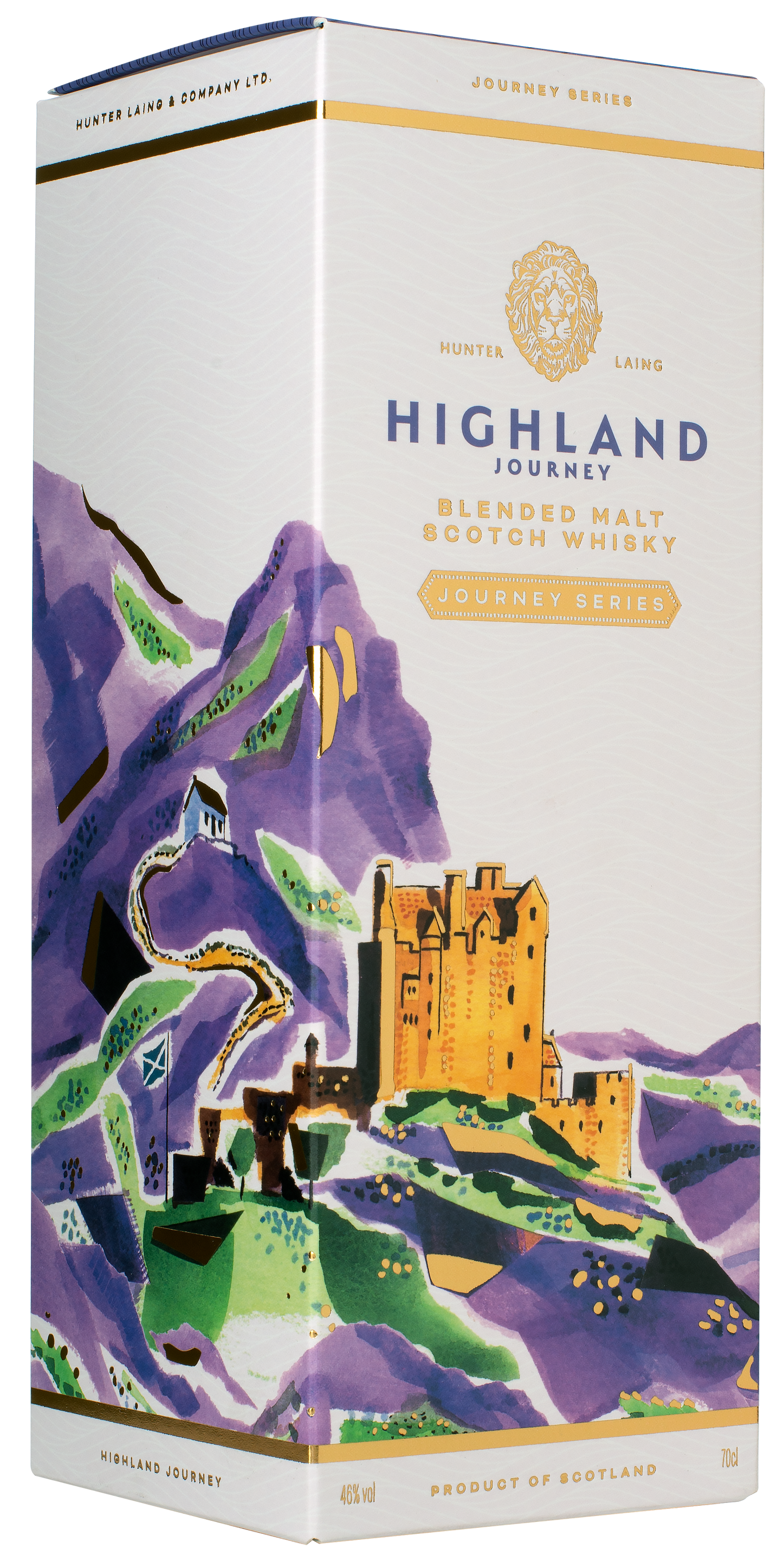 HUNTER LAING - Highland Journey - 46% Vol. - Schwarzbach Spirits