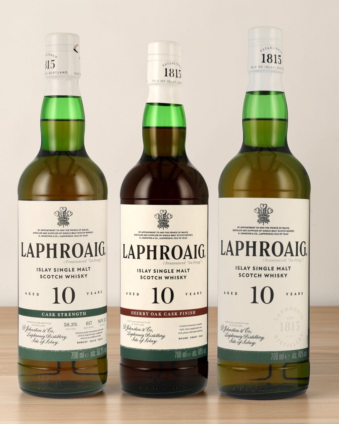 Laphroaig 10 – Die komplette Range
