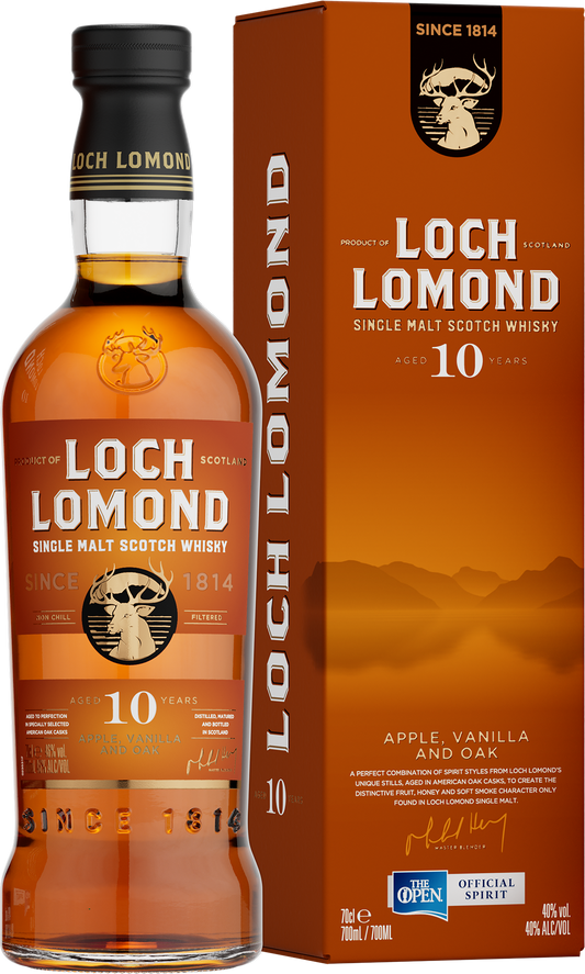 LOCH LOMOND - 10 Jahre - 40% Vol. - Schwarzbach Spirits